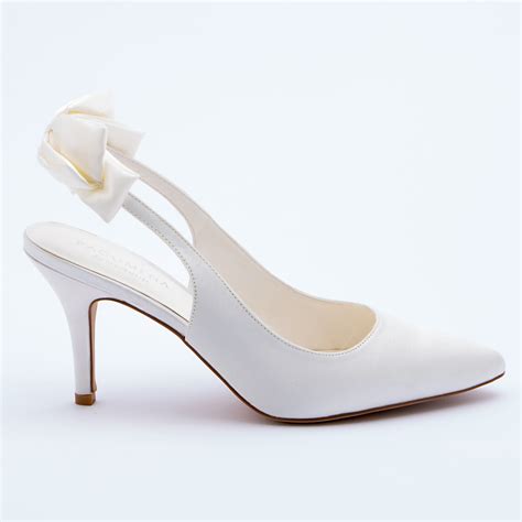 scarpe sposa raso chanel